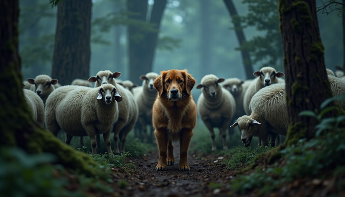Hubert, le chien-héros de Brocap Studio : immersion troublante au cœur d’un troupeau mystique