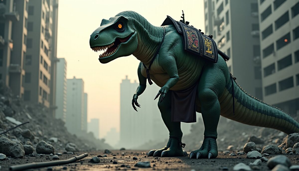 Kyoryu : le t-rex samouraï et le Tokyo apocalyptique qui réveille vos émotions dès les premières minutes
