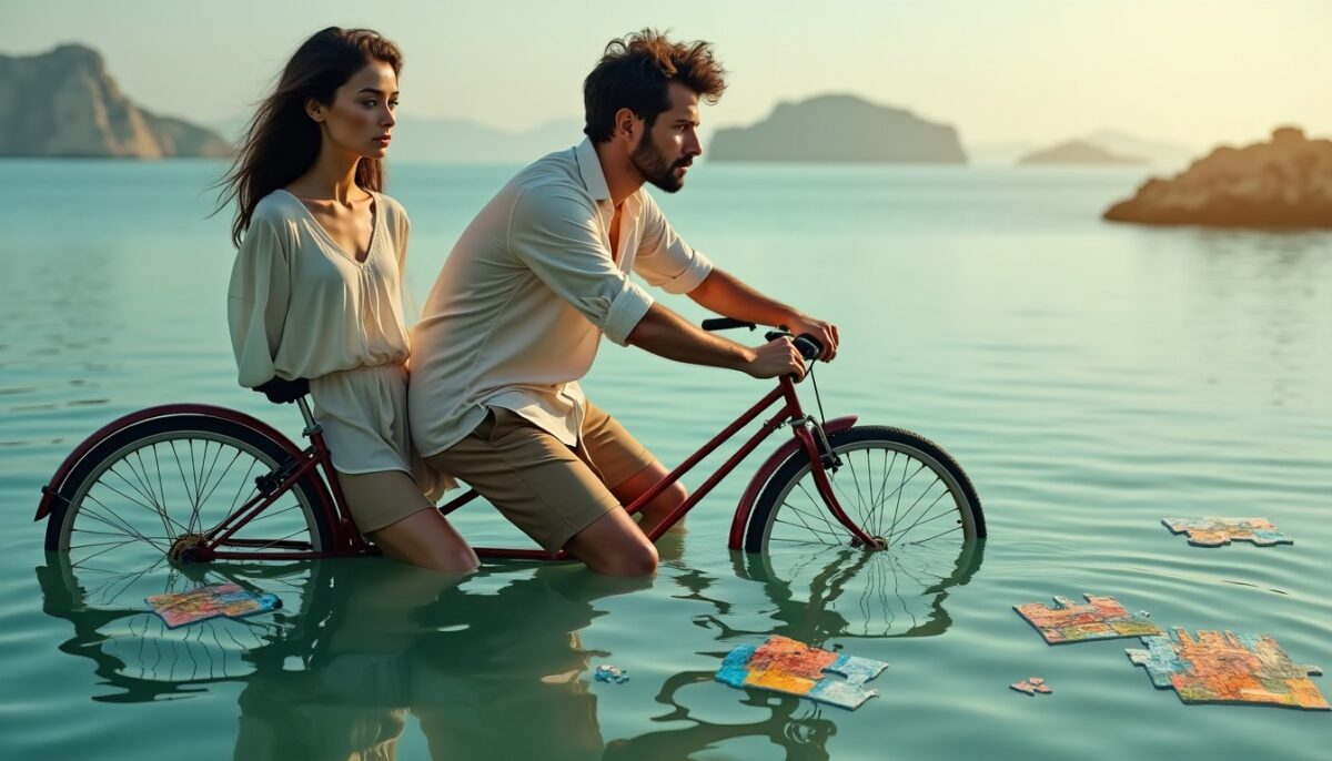 Lost in tandem, voyage peint main et duo pour puzzles: pourquoi ce monde englouti inspire