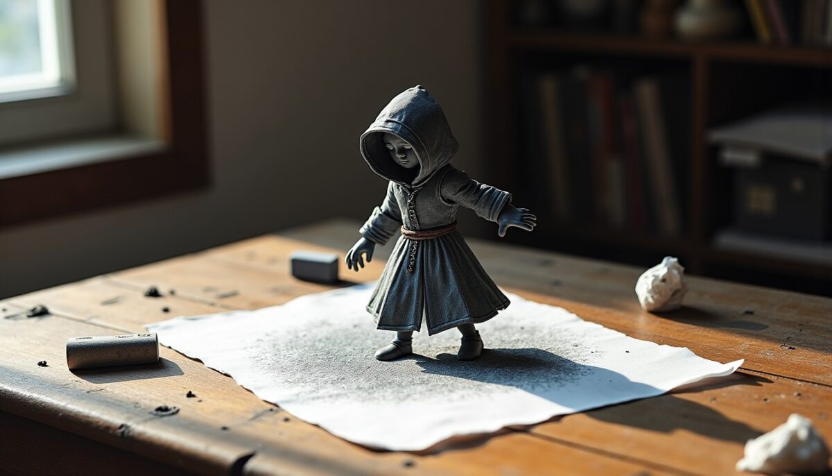 Graphite roguelike: quand le graphite des enfants façonne un RPG tactique et méta, dangereux